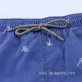 Dark Blue Swimwear Men Training Waterproof Swimming Shorts